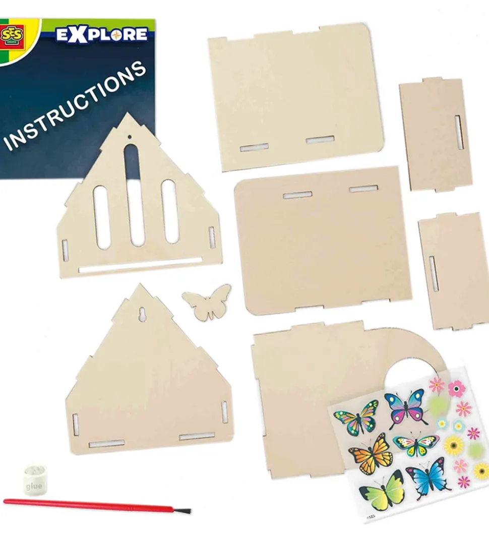 SES Creative - Explore - Insekthotel - Sommerfugle