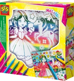 SES Creative - Farvelæg Billede På Lærred - Metallic