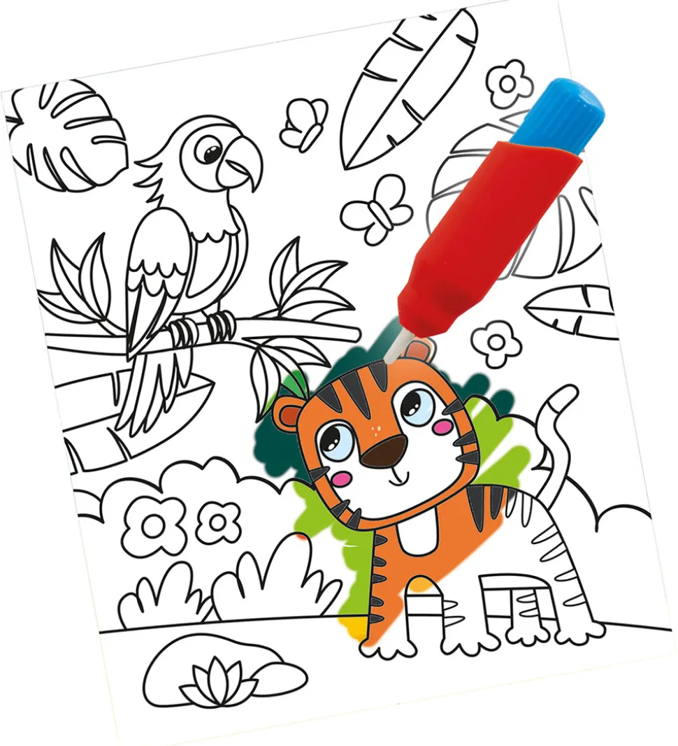 SES Creative - Rejse Malebog - Farv med Vand