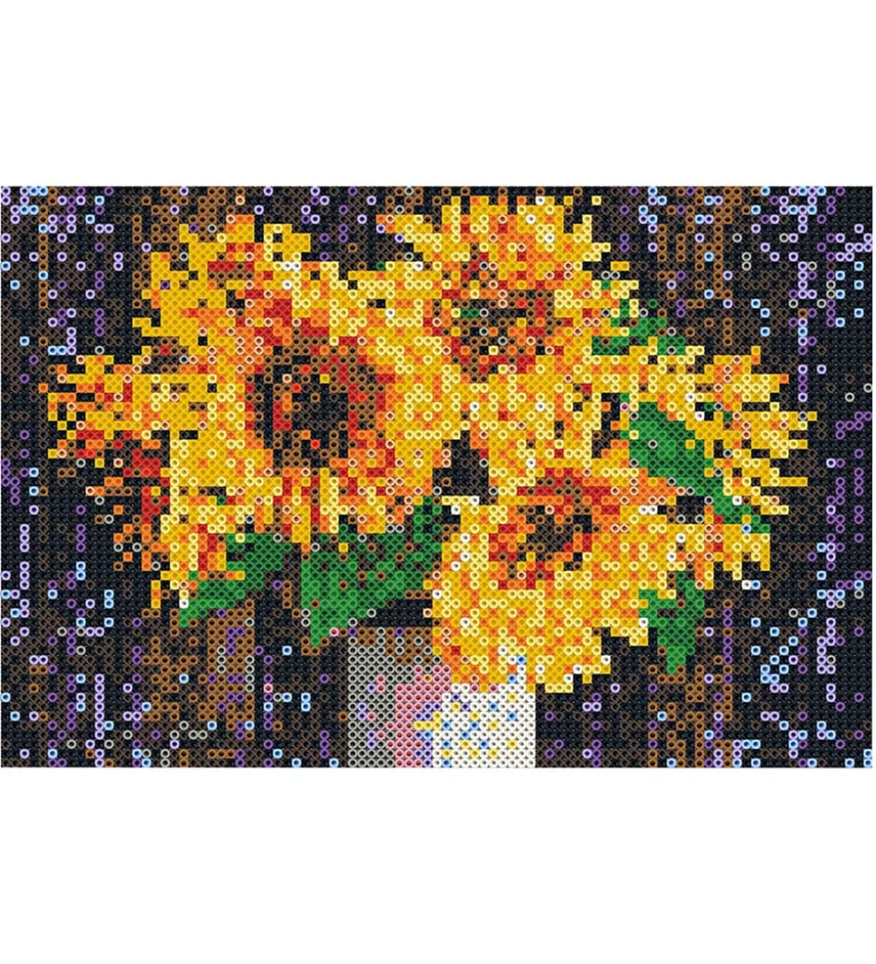 SES Creative - Strygeperlesæt - 7.000 stk. - Solsikker