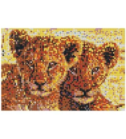 SES Creative - Strygeperlesæt - 7.000 stk. - Løveunger