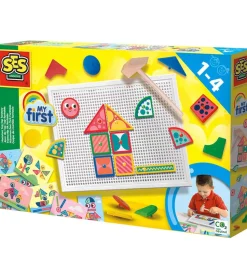 SES Creative Aktivitetslegetøj - Hammer og søm - Min første