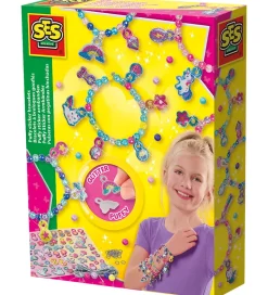 SES Creative Kreasæt - Lav Dine Egne Armbånd - Puffy Stickers