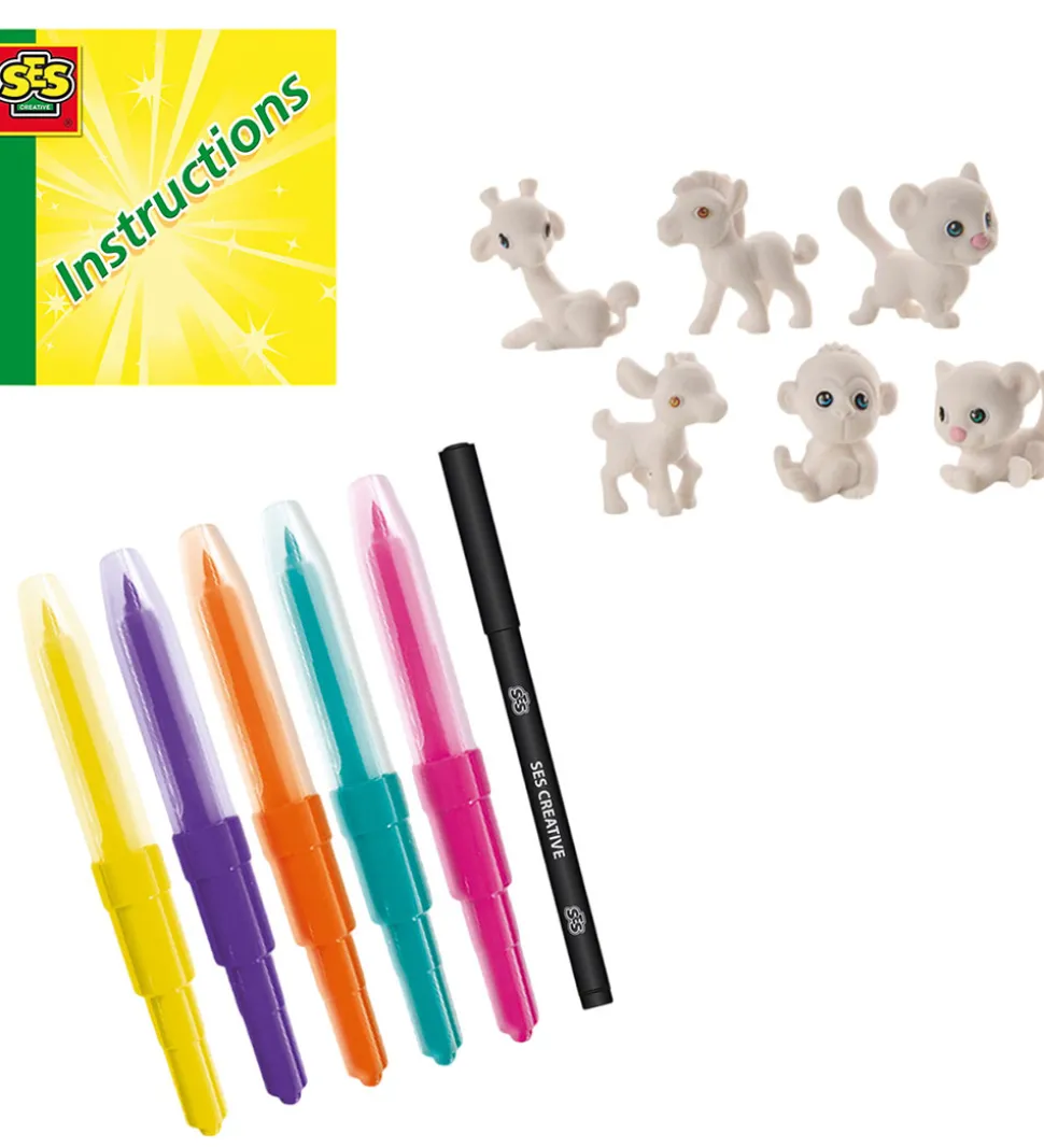 SES Creative Kreasæt - Pustetuscher - Safari