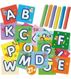 SES Creative Modellervoks - Lær Alfabetet m. Modellervoks