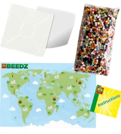 SES Creative Perler - Strygeperler - 3500 stk - Verdens Dyr