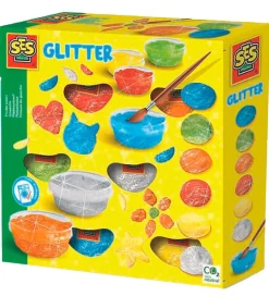 SES Creative Plakatfarver - 6x45 ml - Glimmer