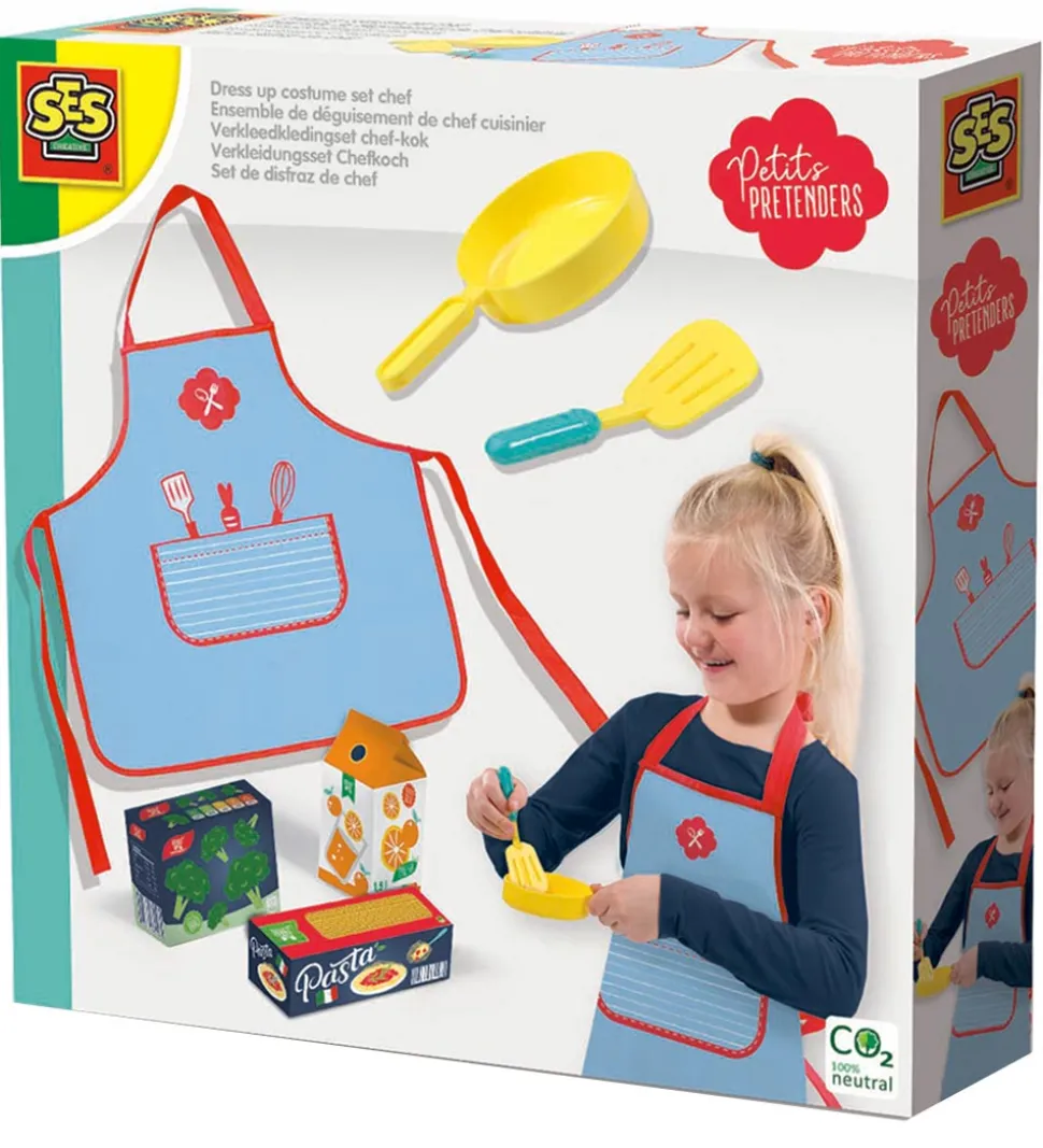 SES Creative Udklædning - Kokkesæt