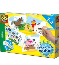 SES Creative Vandfarver - My First - Gårdens Dyr