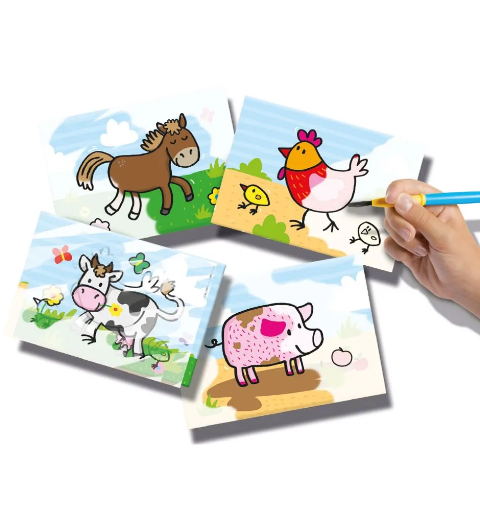 SES Creative Vandfarver - My First - Gårdens Dyr