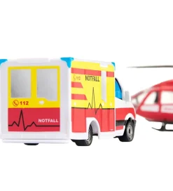 Siku Ambulance og Helikopter - Mercedes-Benz Rescue & Helicopter