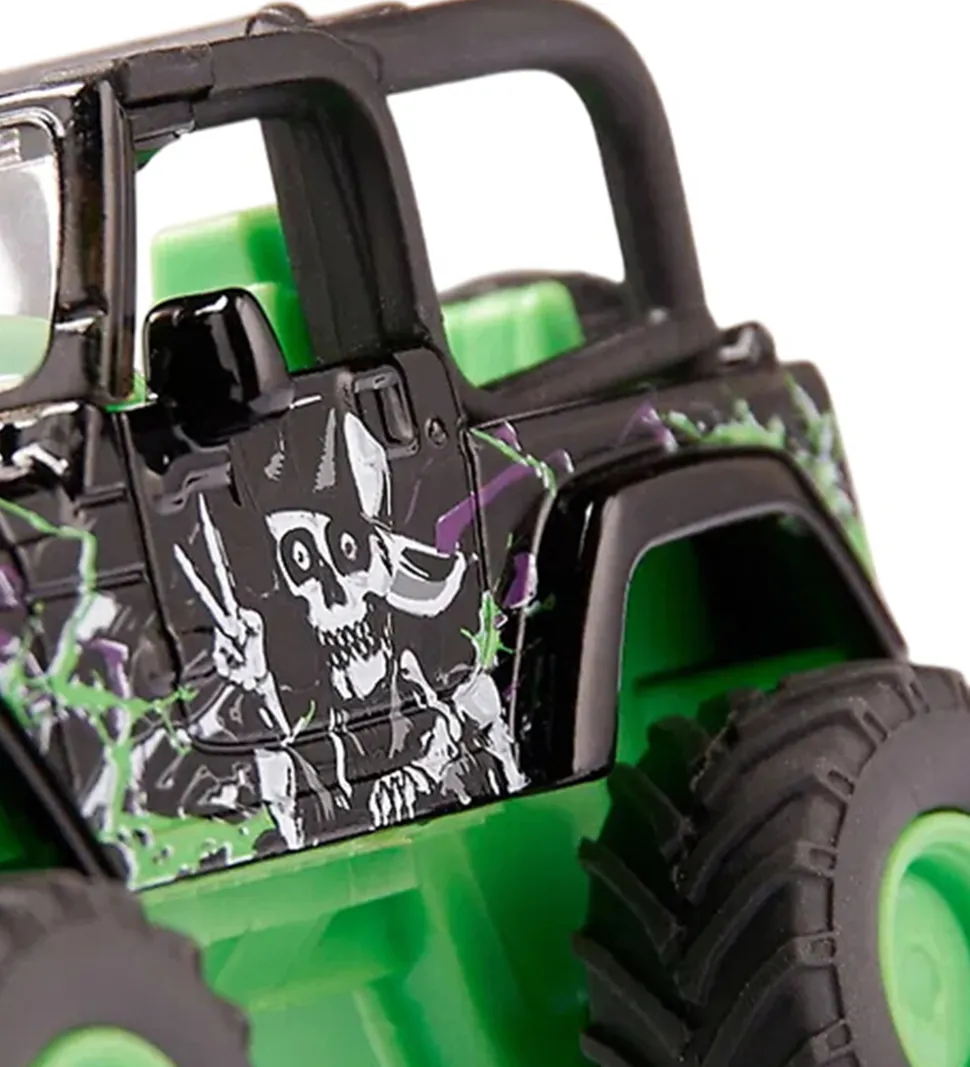 Siku Bil - Jeep Big Wheel - Sort/Grøn
