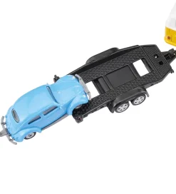 Siku Bil m. Trailer - VW T1 m. Trailer & VW Beetle - 1:50