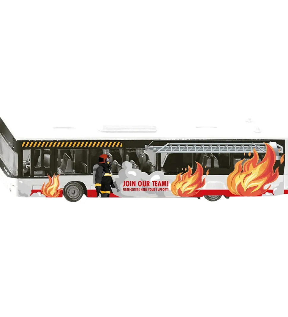 Siku Bus - Neoplan City Bus - Rød/Hvid