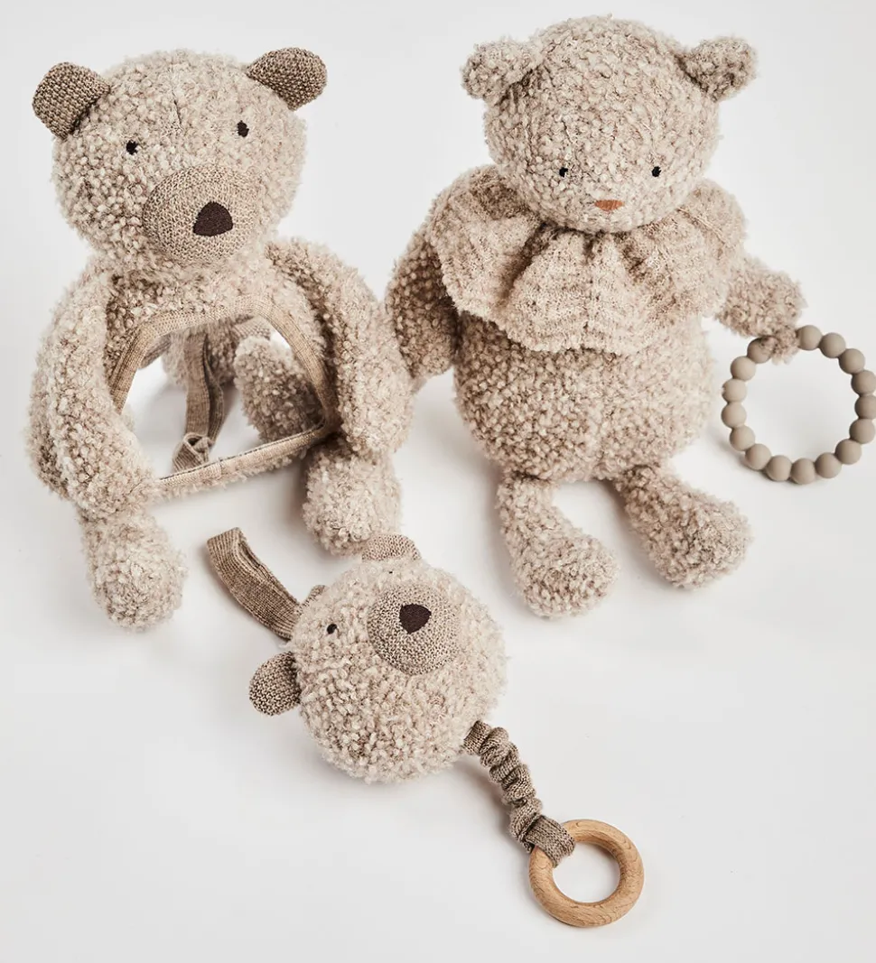 Smallstuff Aktivitetsbamse - Uld - Natur