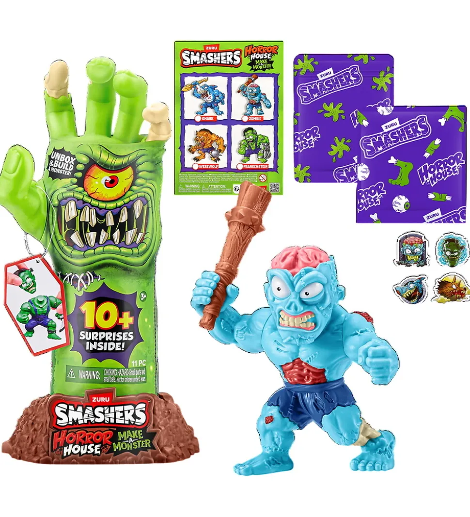 Smashers Legetøj - Horror House - Make A Monster