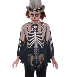 Smiffys Udklædning - Voodoo Witch Doctor Poncho - Brun/Sort