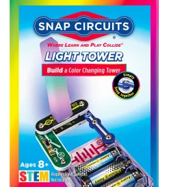 Snap Circuits Light Tower Sæt - Build A Color Changing Tower