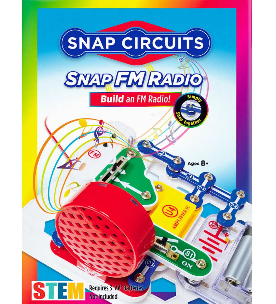 Snap Circuits Sæt - Build An FM Radio
