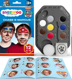 Snazaroo Ansigtsmaling - 8 Farver - Paw Patrol Chase & Marshall