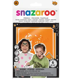Snazaroo SKabeloner Til Tatoveringer - 6 stk - Halloween