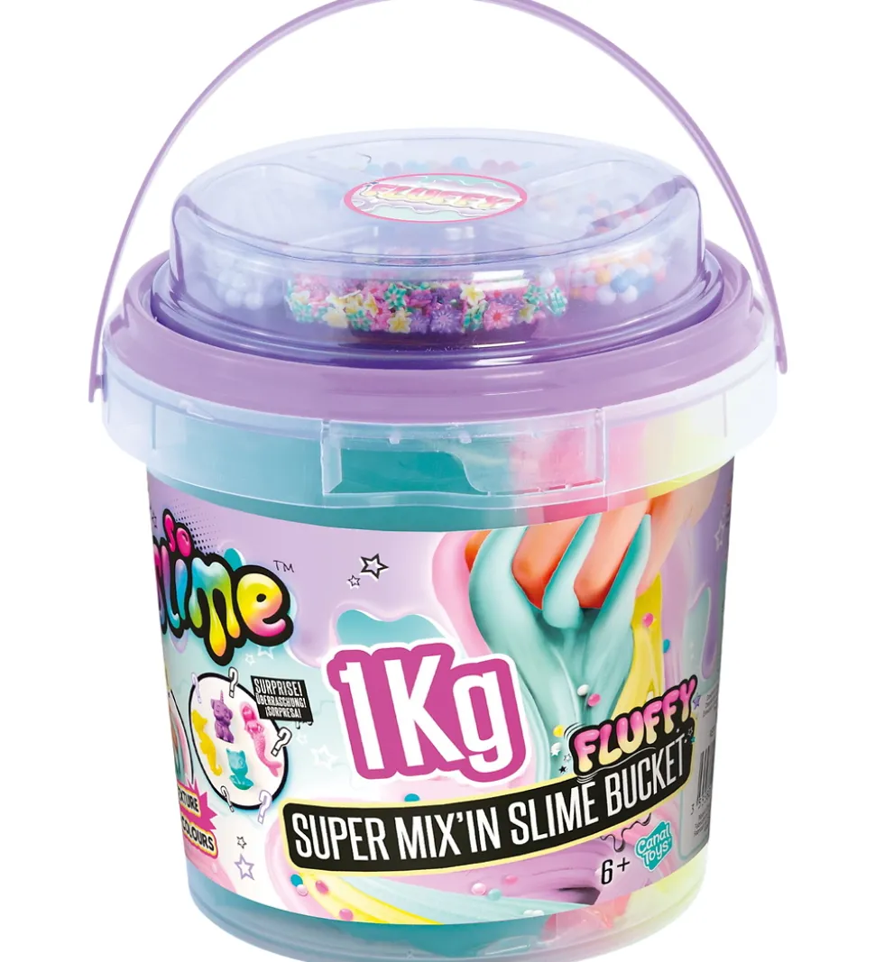 So Slime DIY-Slim - Super Mix'in Slime Bucket - Assorteret