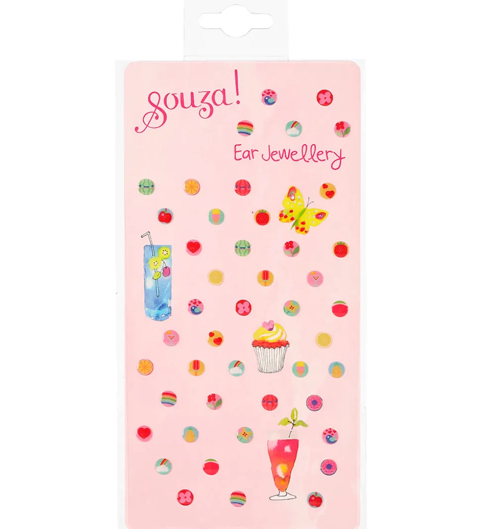 Souza Øreringe Klistermærker - 45 stk - Fruit