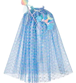 Souza Udklædning - Kappe m. Tryllestav/Hale - Marlya Havfrue - B