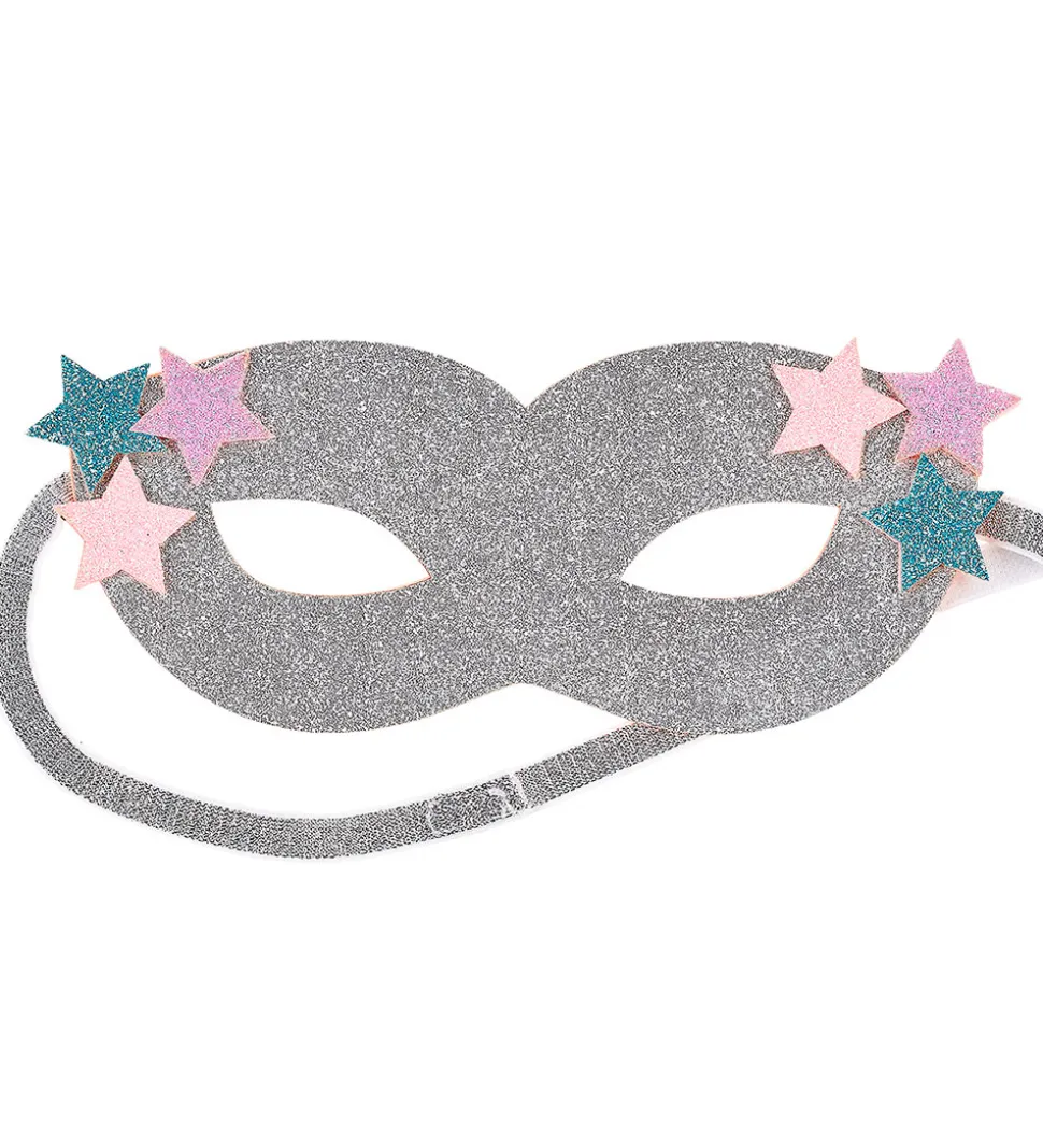 Souza Udklædning - Maske - Kady - Sølv/Stjerner