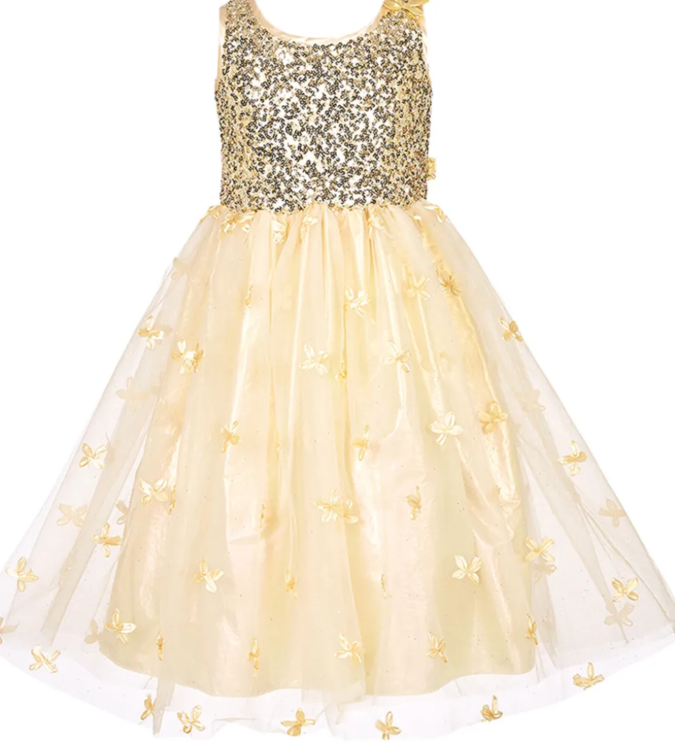 Souza Udklædning - Prinsesse - Angelique - Guld