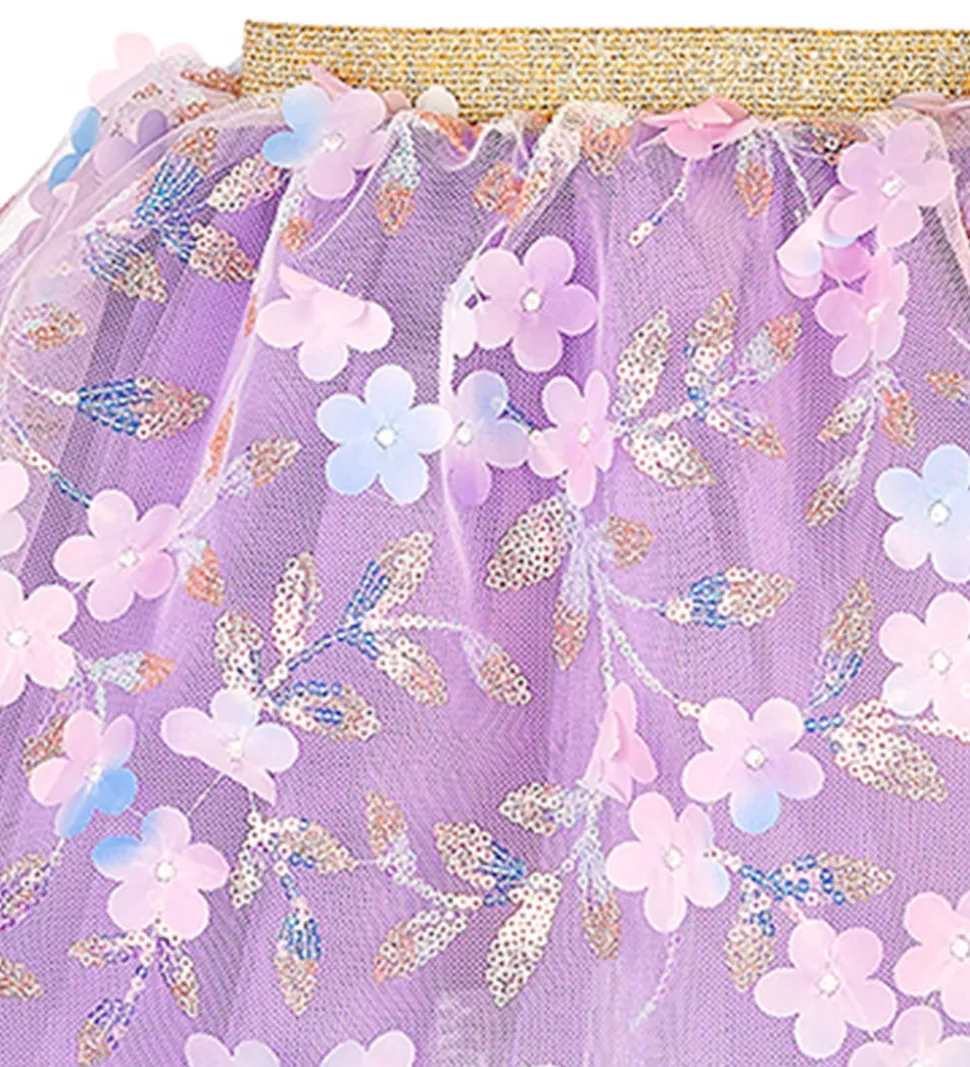 Souza Udklædning - Tylnederdel - Felin - Lilla/Pailletter