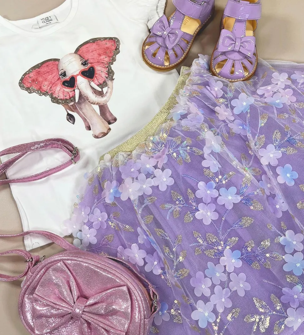 Souza Udklædning - Tylnederdel - Felin - Lilla/Pailletter