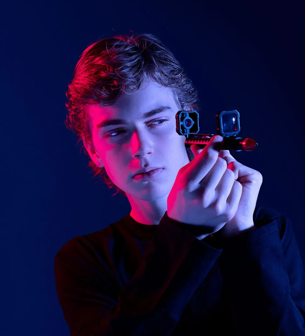 SpyX - Spy Pen Toolkit - Sort/Rød