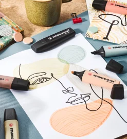 Stabilo Overstregningstuscher - Boss - 6 stk - Nature Colors