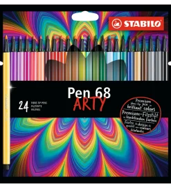 Stabilo Tuscher - Pen 68 Arty - 24 stk. - Multifarvet