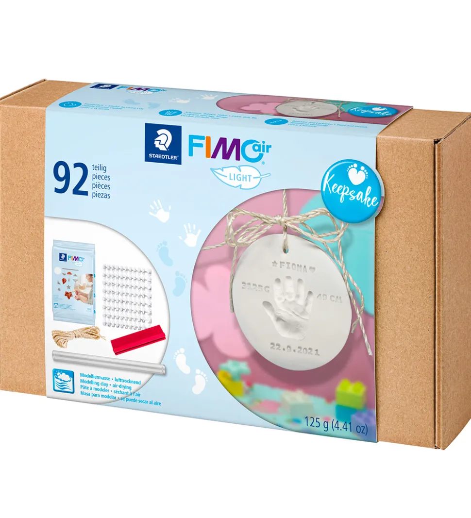 Staedtler FIMO Kreasæt - Hånd/Fod Tryk - 92 dele