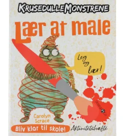 Straarup & Co Aktivitesbog - Krusedulle Monstrene - Lær at Male
