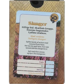 Straarup & Co Kortspil - Spil & Læs - Farlige Slanger