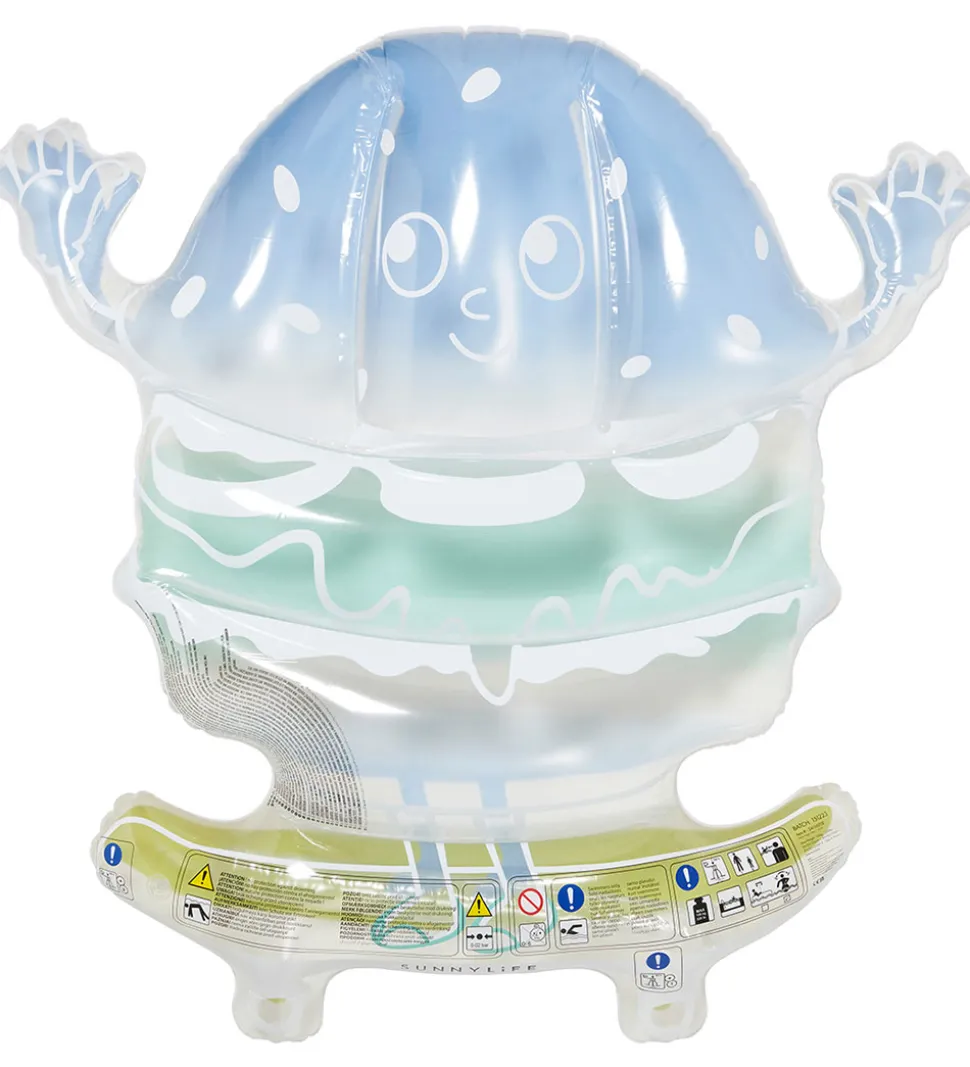 SunnyLife Flyder - 156x158 cm - Burger Boy - Blue Lime