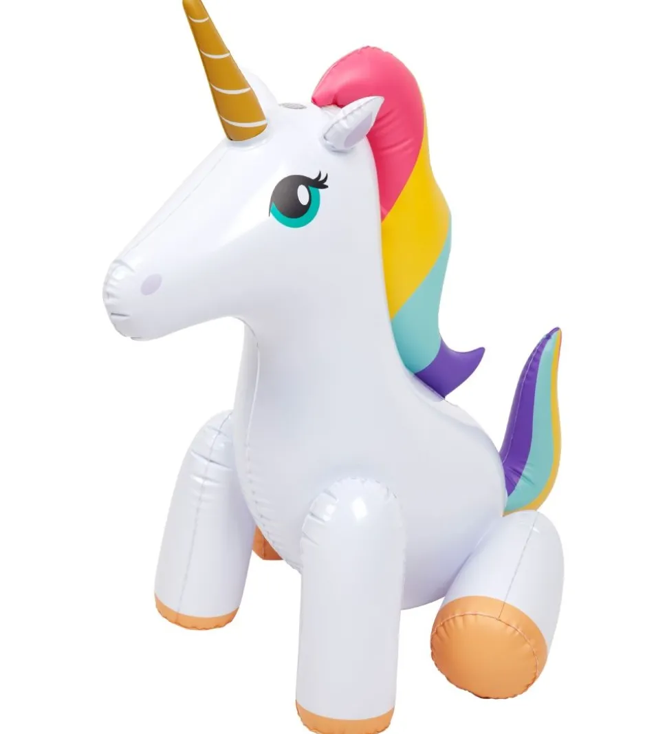 SunnyLife Sprinkler - 70x70 - Oppustelig - Enhjørning - Hvid