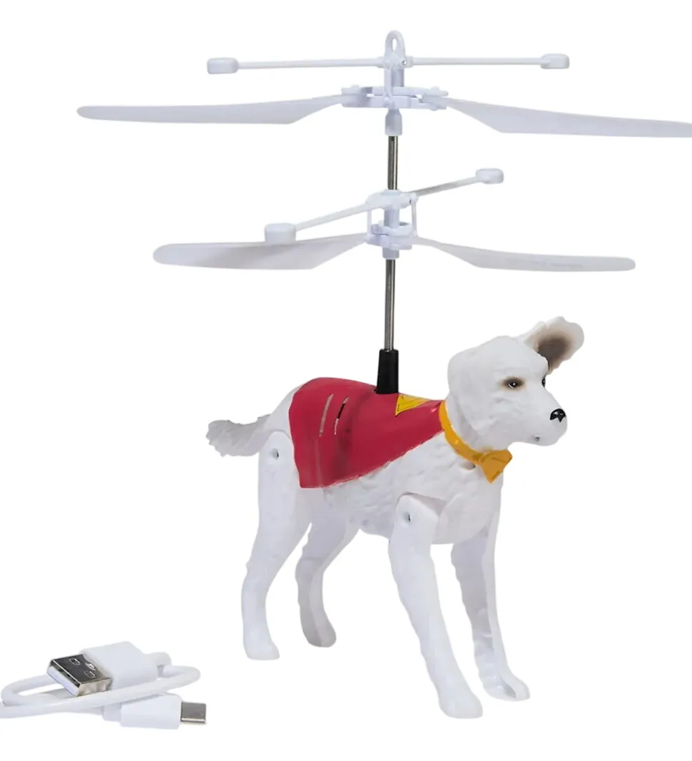 Superman Legetøjsfigur - Flying Krypto - 19cm