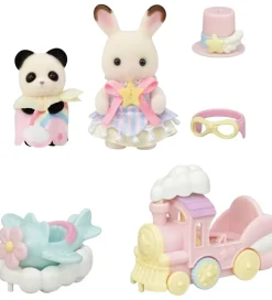 Sylvanian Families - Amusement Park Ride Set - Plane & Train - 5