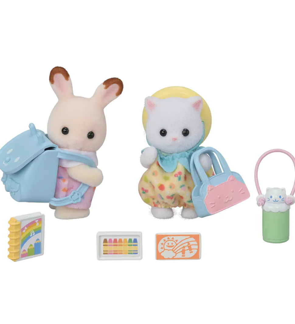 Sylvanian Families - Vuggestuevenner Walk Along Duo - 5747