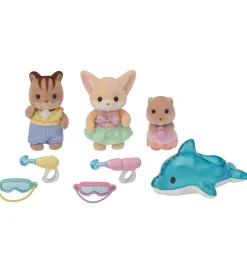 Sylvanian Families - Vuggestuevenner - Badebassin Trio - 5749