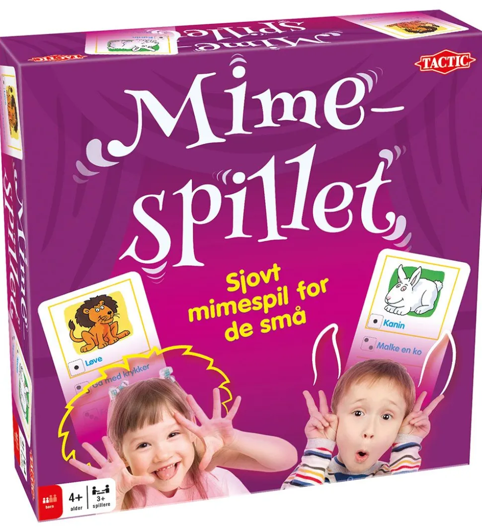 TACTIC Brætspil - Mime-Spillet