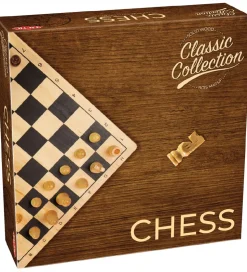 TACTIC Brætspil - Skak - Classic Collection - Træ