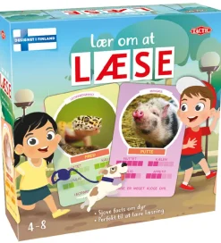 TACTIC Kortspil - Lær Om At Læse - Dansk