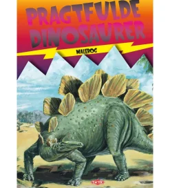 TACTIC Malebog - Pragtfulde Dinosaurer