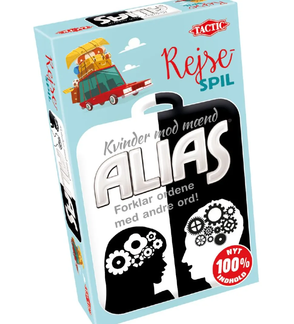 TACTIC Rejsespil - Alias - Kvinder Mod Mænd