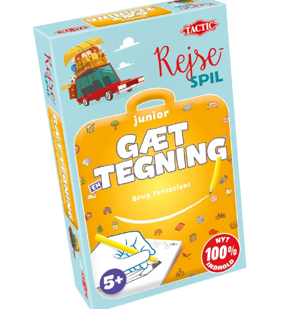 TACTIC Rejsespil - Gæt En Tegning - Junior